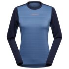 Tricou cu mânecă lungă La Sportiva TOUR LONG SLEEVE Women Moonlight/Deep Sea