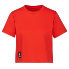 Tricou cu mânecă scurtă Mammut Massone T-Shirt Cropped Women Patch 3778 mammut red