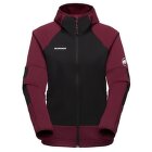 Hanorac Mammut Massone ML Hooded Jacket Women 3808 vin-black