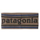 Bandă pentru cap Patagonia Powder Town Headband Park Stripe: Marlow Brown