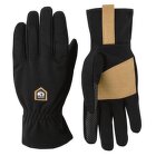 Mănuși Hestra Merino Windwool Liner - 5 finger Svart