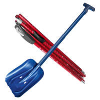 Echipament de schi de urgență: lopată și sondă de avalanșă