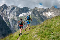 alergare cu un rucsac