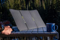 bancă de putere în aer liber