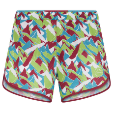 Pantaloni scurți La Sportiva TIMING SHORT Women Red Plum/Lime Green