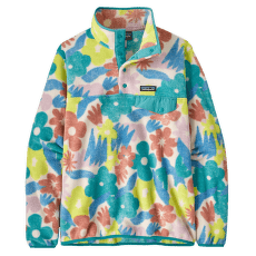 Hanorac Patagonia Lightweight Synch Snap-T Pulover Women Channeling Spring: Natural