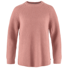 Pulover Fjällräven Övik Rib Sweater Women Dusty Rose