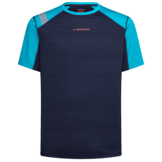 Tricou cu mânecă scurtă La Sportiva SUNFIRE T-SHIRT Men Deep Sea/Tropic Blue