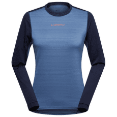 Tricou cu mânecă lungă La Sportiva TOUR LONG SLEEVE Women Moonlight/Deep Sea