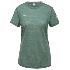 Tricou cu mânecă scurtă Mammut Tree Wool FL T-Shirt Women dark jade melange-40237