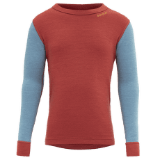 Tricou cu mânecă lungă Devold Expedition Merino Silk Shirt Kid 164A BEAUTY