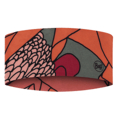 Bandă pentru cap Buff Coolnet UV Wide Headband ARAMAY POPPY