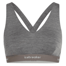 Sutien Icebreaker Merino 125 Cool-Lite Sprite Racerback Bra Women GRITSTONE HTHR-013