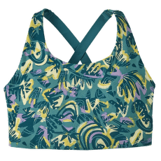 Sutien Patagonia Shadowlite High-Impact Adjustable Bra Wild Botanist: Wetland Blue