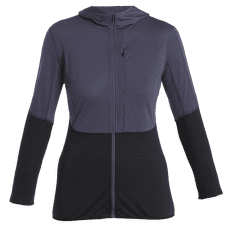 Hanorac Icebreaker Merino Blend 200 RealFleece™ Descender LS Zip Hoodie Women GRAPHITE/BLACK/CB