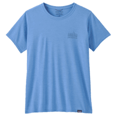 Tricou cu mânecă scurtă Patagonia Cap Cool Daily Graphic Shirt Women Strataspire: Abundant Blue X-Dye