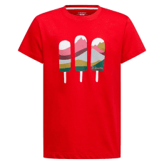 Tricou cu mânecă scurtă La Sportiva ICY MOUNTAINS T-SHIRT Kids Mountain Red