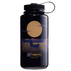 Sticlă Nalgene Wide Mouth 1000 ml Odyssey Grey with Moonset