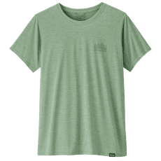 Tricou cu mânecă scurtă Patagonia Cap Cool Daily Graphic Shirt Women Strataspire: Ellwood Green X-Dye