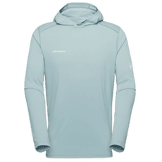 Tricou cu mânecă lungă Mammut SELUN FL SUN HOODY MEN nebla