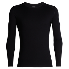 Tricou cu mânecă lungă Icebreaker Tech LS Crewe Men (104371) Black001