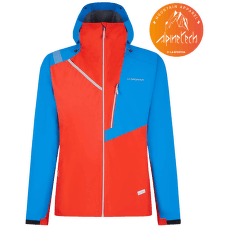 Jachetă La Sportiva ALPINE GUIDE SOFTSHELL JACKET Men Poppy/Blue