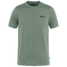 Tricou cu mânecă scurtă Fjällräven Abisko Wool Logo SS Men Patina Green