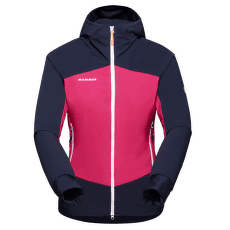 Jachetă Mammut Taiss IN Hybrid Hooded Jacket Women pink-marine 6214