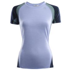 Tricou cu mânecă scurtă Aclima LightWool Sports T-Shirt Women Purple Impr/NavyBlazer/NorthAtlantic