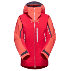 Jachetă Mammut Nordwand Pro HS Hooded Jacket Women azalea-barberry