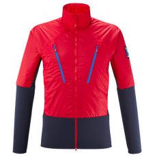 Jachetă Millet TRILOGY ICON HYBR CORE Jacket Men SAPHIR/ROUGE