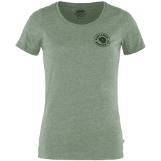 Tricou cu mânecă scurtă Fjällräven 1960 Logo T-shirt Women Patina Green-Melange