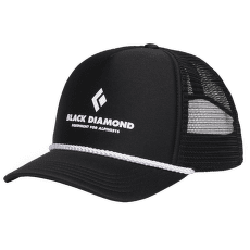 Capac Black Diamond Flat Bill Trucker Hat Black-Black Eqpmnt for Alpnst