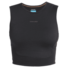 Maiou Icebreaker 125 ZoneKnit™ Energy Wind Cropped Bra-Tank Women Black