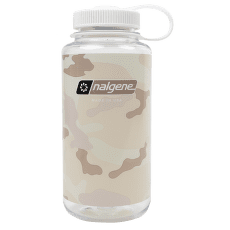 Sticlă Nalgene Wide Mouth Sustain 1000 ml Clear/White Camo