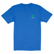 Tricou cu mânecă scurtă Mons Royale Icon Merino Air-Con T-Shirt Pop Blue