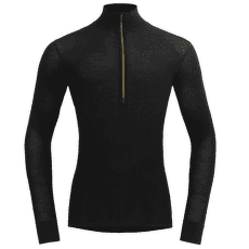 Tricou cu mânecă lungă Devold Wool Mesh 190 Zip Neck Men 960A CAVIAR