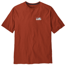 Tricou cu mânecă scurtă Patagonia 73 Skyline Organic T-Shirt Men Burnished Red