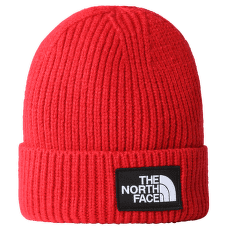 Căciuli The North Face TNF LOGO BOX CUFF BEANIE TNF RED