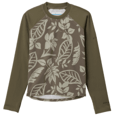 Tricou cu mânecă lungă Columbia Sandy Shores Printed LS Sunguard Youth Stone Green Pasteled Tonal, Stone Green 397