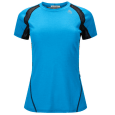 Tricou cu mânecă scurtă Aclima LightWool Sports T-Shirt Women Bluejay/Jet Black