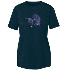 Tricou cu mânecă scurtă Mammut Mountain T-Shirt Women 4208m marine 5118