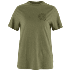 Tricou cu mânecă scurtă Fjällräven Hemp Blend Out Here T-shirt Women Green