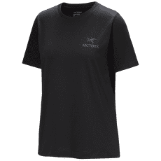 Tricou cu mânecă scurtă Arcteryx Kragg SL Cotton Emblem Crew SS Women Black