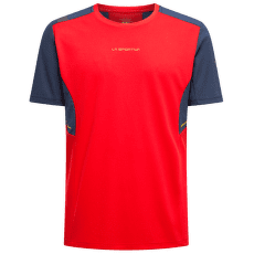 Tricou cu mânecă scurtă La Sportiva RIDGE T-SHIRT Men Mountain Red/Night Sky