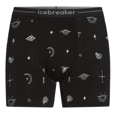 Boxeri Icebreaker Merino 150 Anatomica Boxers Explore More AOP Men BLACK/AOP