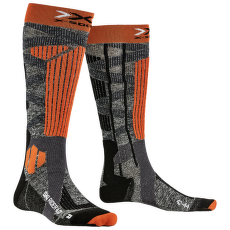 Șosete pentru genunchi X-Bionic Ski Rider 4.0 STONE GREY MELANGE/X-ORANGE