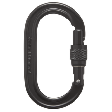 Carabină Black Diamond OVAL LOCKER Black