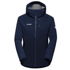 Jachetă Mammut Ultimate Comfort SO Hooded Jacket Women marine 5118