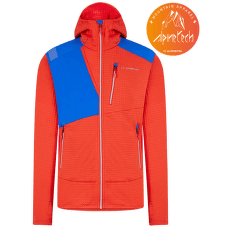 Jachetă La Sportiva Lucendro Thermal Hoody Men Poppy/Blue